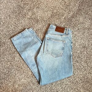 Zara Women’s Sky Blue Straight Jeans